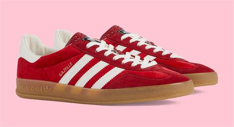 gucci gazelle adidas red|Adidas Gucci 2024.